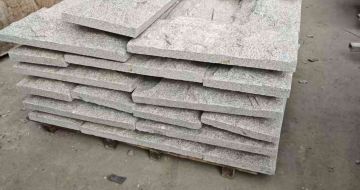 自贡芝麻白蘑菇石，自然面