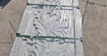 自贡芝麻白别墅外墙雕刻版