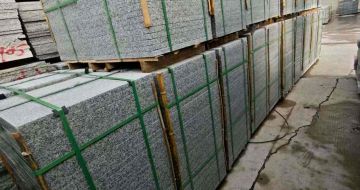 自贡芝麻白地铺版 石材地铺石