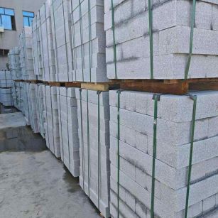 自贡芝麻白路牙石，路侧石