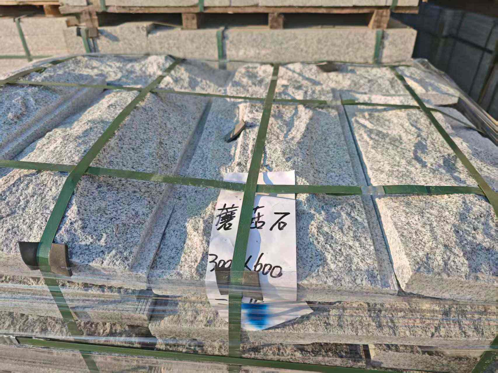 自贡芝麻白蘑菇石，自然面