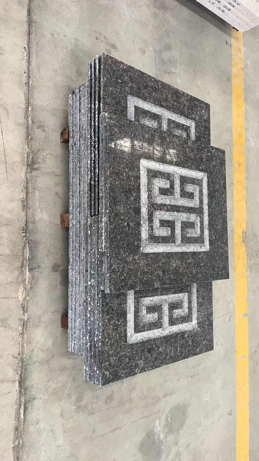 自贡英国棕回纹雕刻版