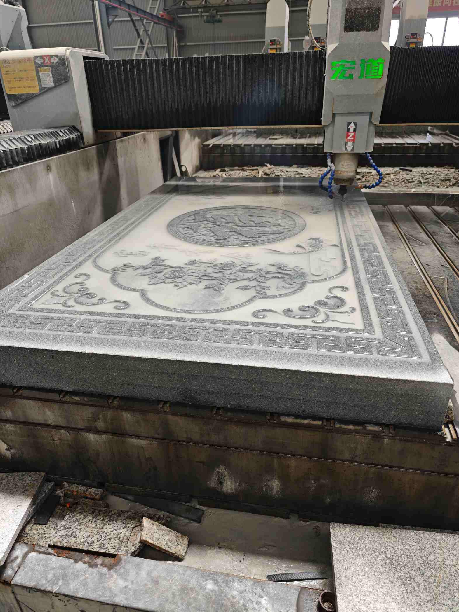 自贡芝麻灰雕刻版异形雕刻异形定制